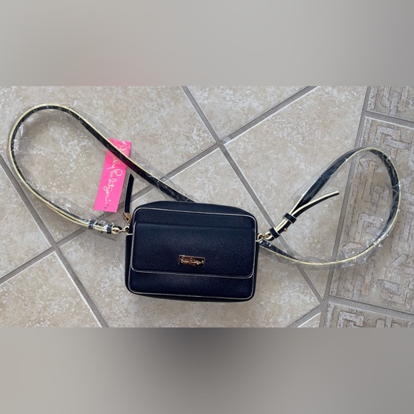 New TAGS Lilly Pulitzer Lilias crossbody camera purse bag - Picture 2 of 11